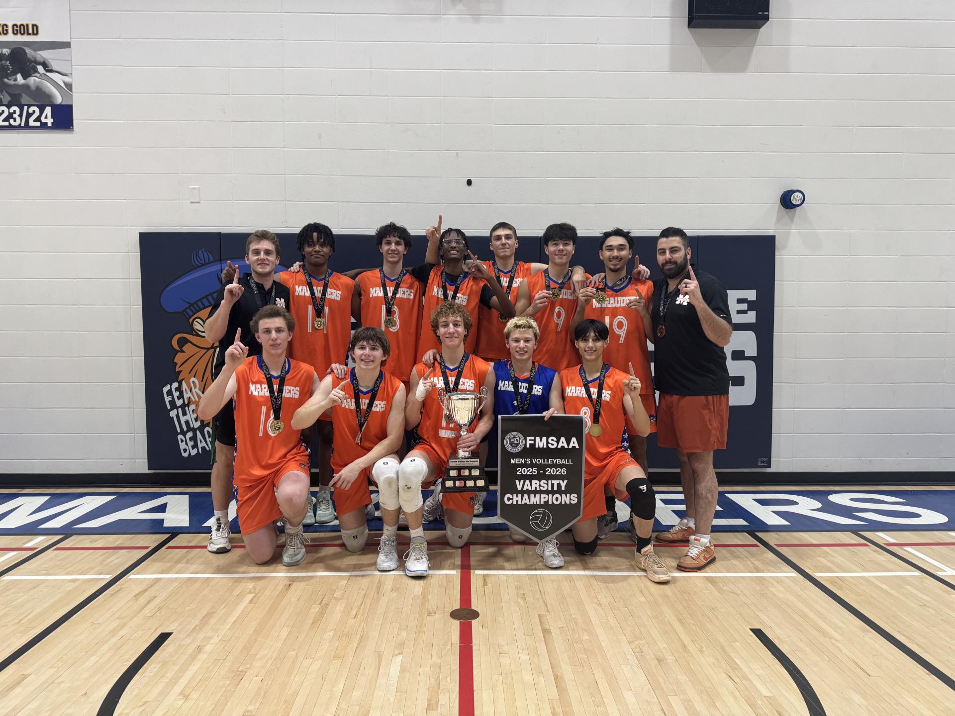 Ecole McTavish High School Team History: The McTavish Boys have been prepping for this season for 3 years! They had a tremendous season preparing for Provs, only dropping two matches all year, and winning 4 tournaments and finish 2nd once. The Marauders look forward to playing the best of the best at Provincials! Thanks everyone for coming to our home, we hope you enjoy the event.