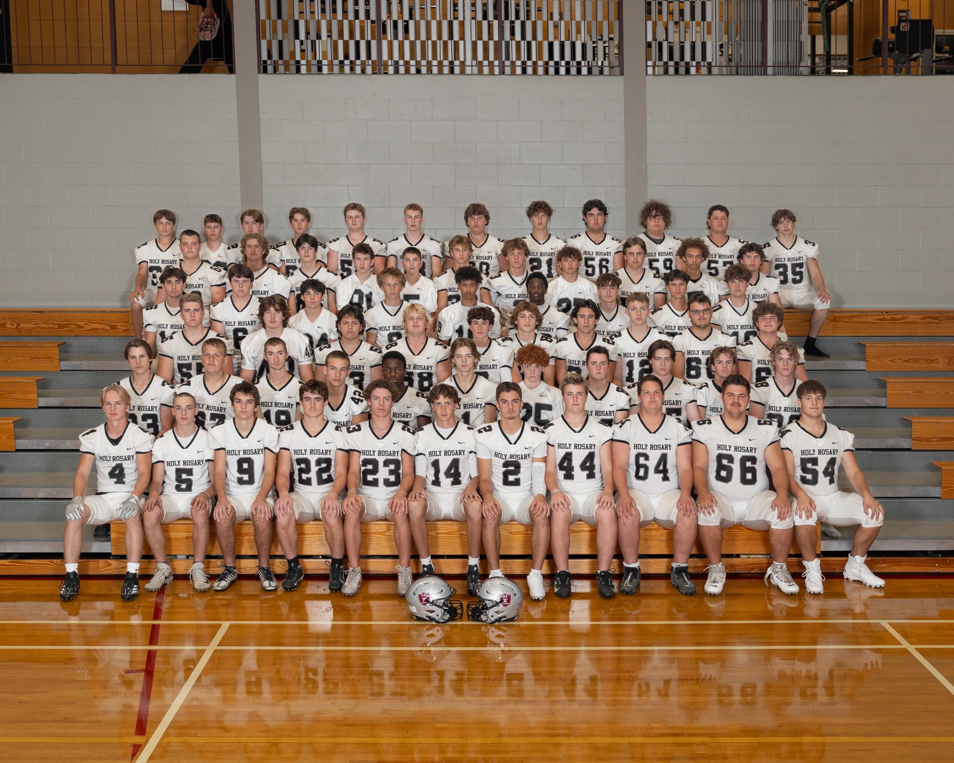 Holy Rosary 3A Team History: The Holy Rosary Raiders football team kicked off the season in dominant fashion, posting an impressive 6-0 record heading into provincial play despite playing every game on the road. The challenging schedule tested the team’s resilience and unity, but their preparation, discipline, and determination have shone through each week. With teamwork and focus as their foundation, the Raiders has proven they can rise to any challenge.