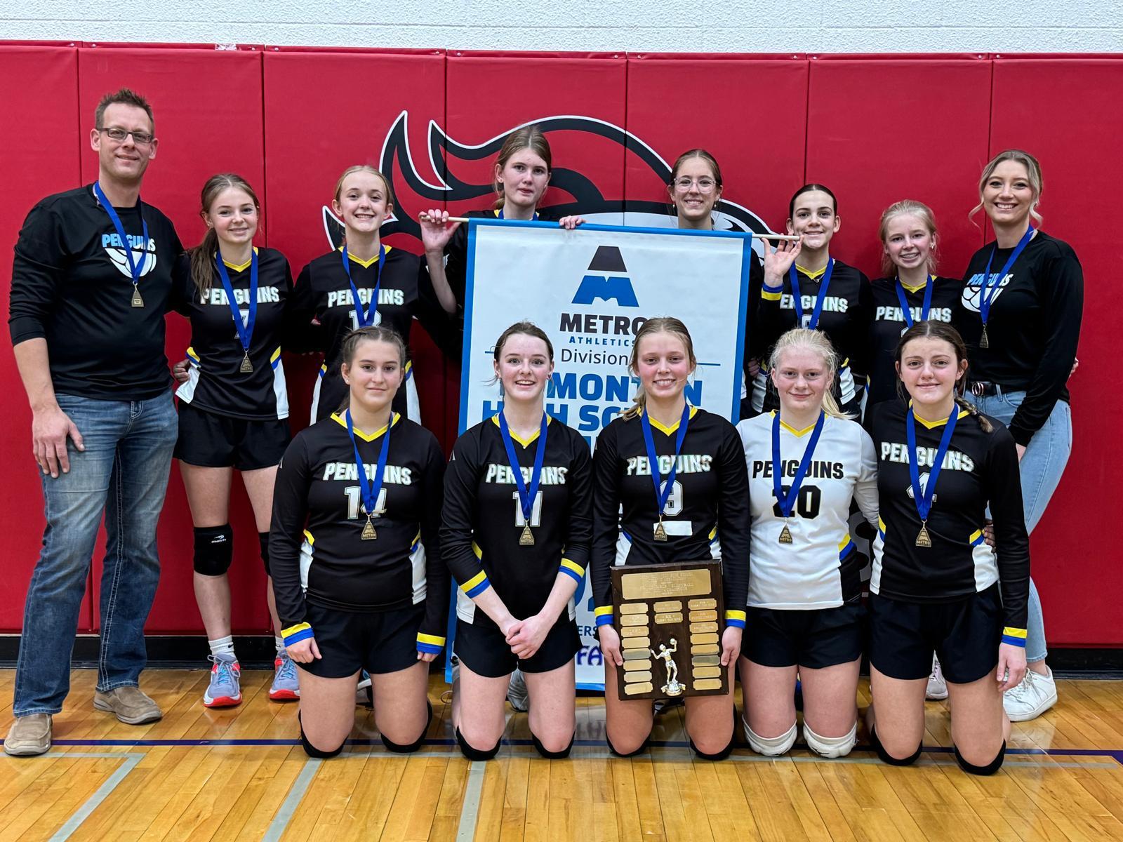 Parkland Immanuel Christian Team History: This young, talented, and energetic group of girls is very excited to be competing in the 2A Girls Provincial Championships this weekend, representing the Edmonton Zone. This team of Grade 10 and 11 athletes entered the season with passion and a strong desire to grow—not only as individuals, but also as a team. We are looking forward to meeting the representatives from the other zones and are excited for a great weekend of volleyball!