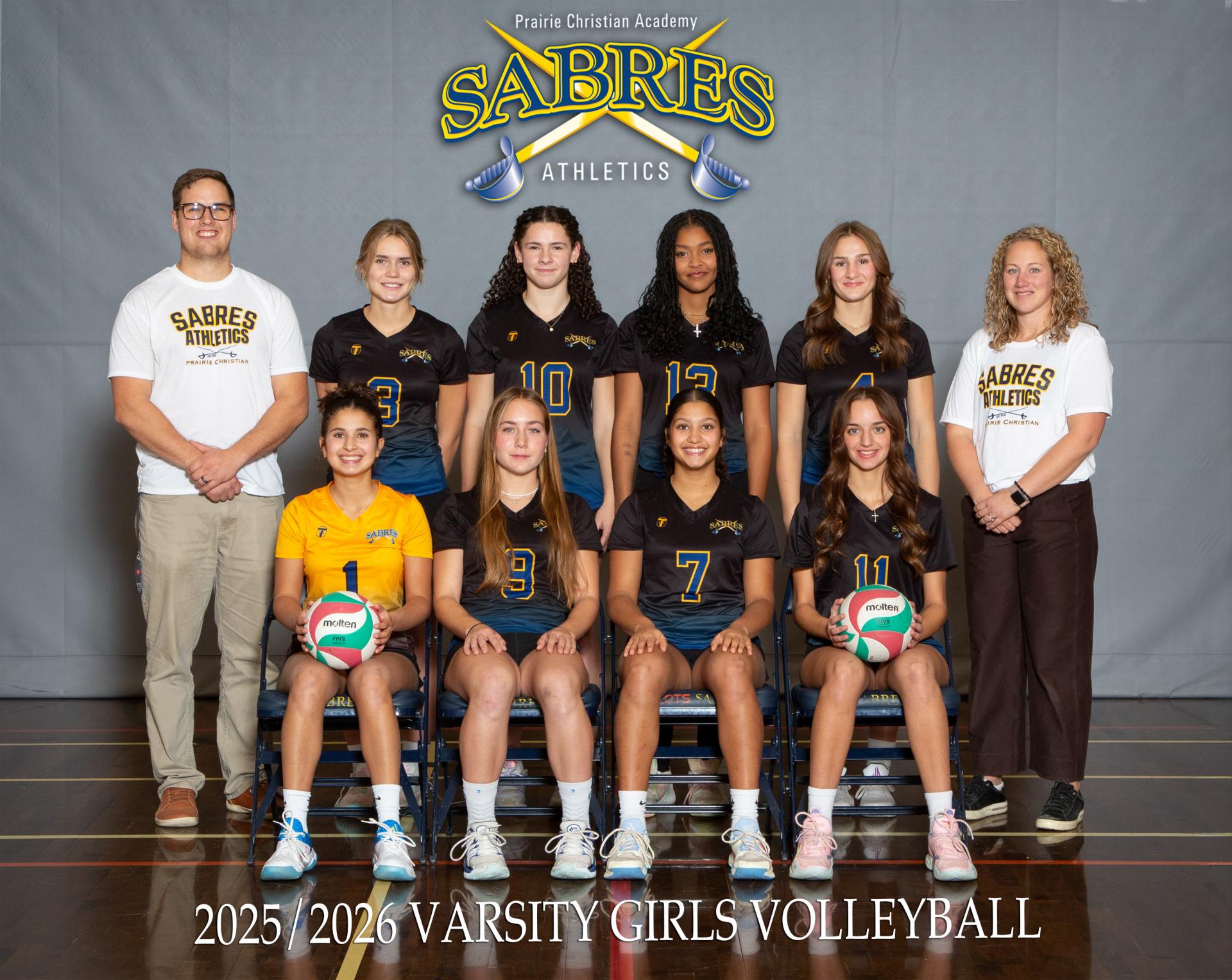 Prairie Christian Academy Team History: The PCA Sabres Girls Volleyball team is thrilled to be competing at the 2A Girls Provincial Volleyball Championship! Our season was marked by strong play and competitive spirit. We are incredibly excited and proud to be representing our school and zone and look forward to competing against the best 2A girls teams Alberta! Go Sabres!