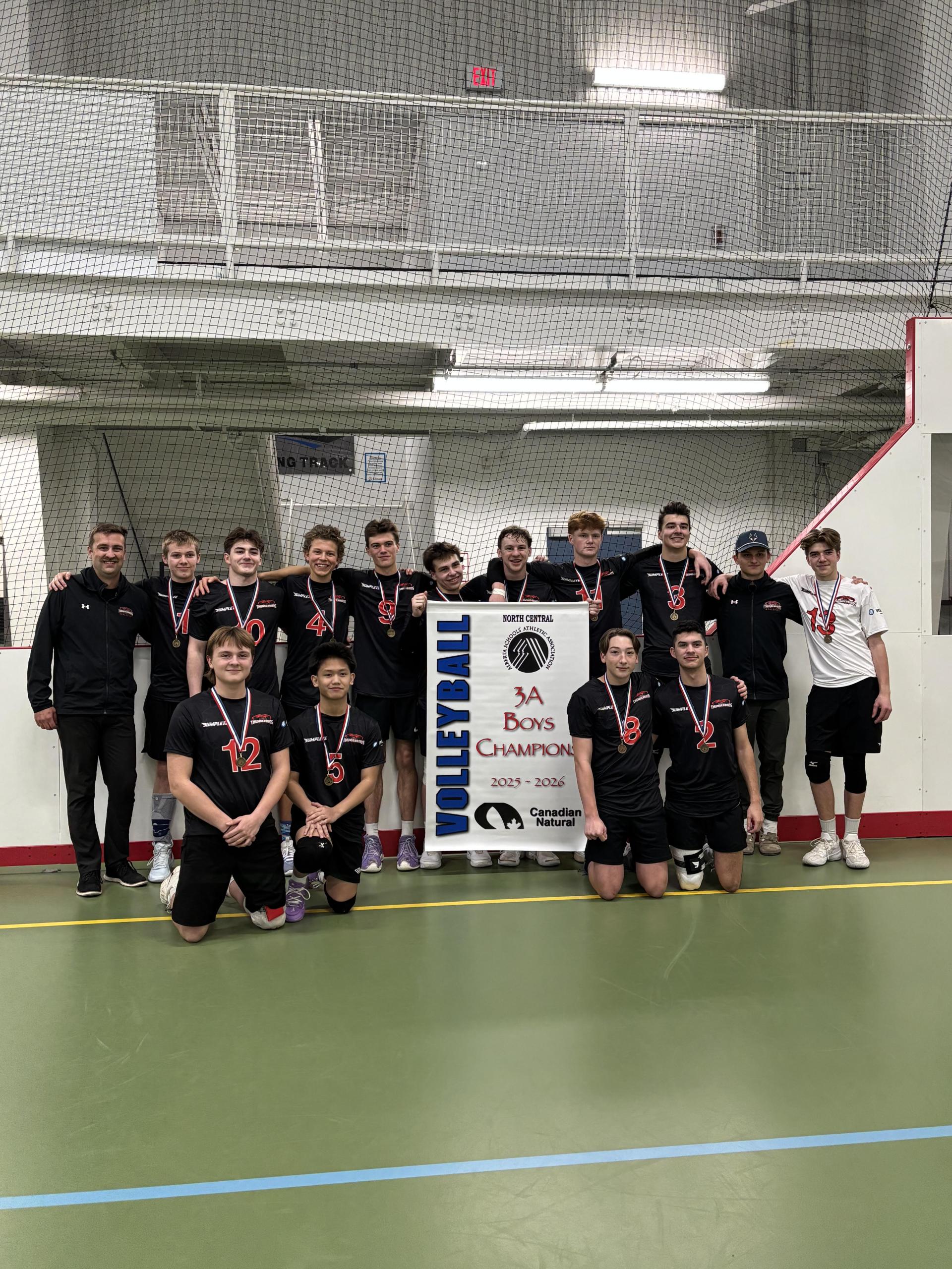 R.F. Staples Secondary Team History: R.F. Staples Thunderbirds play out of Westlock AB and are excited to be representing R.F. Staples Secondary School and the North Central Zone at the 3A Boys Provincial Championship. In a shortened season this year we played in five tournaments winning gold in the Strathcona Christian Academy tournament and silver in our home tournament. Our season was capped off with an exciting win at the North Central Zone Championship winning 16-14 over a tough Barrhead team.