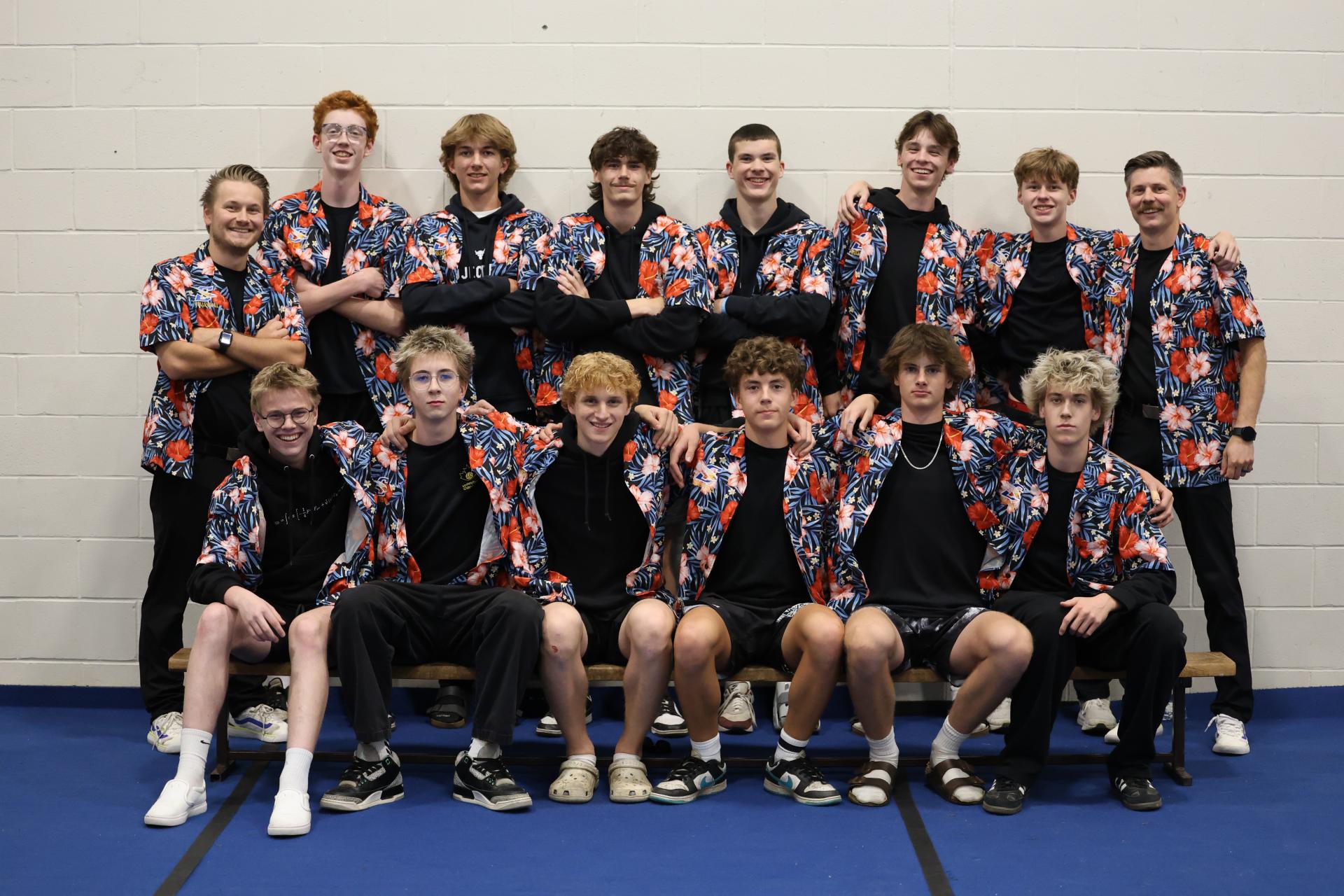 St. Albert Catholic High Team History: The Skyhawks Senior Boys team enter provincials after a unique and hard-fought season. Despite a three-week pause in the middle of our schedule, the team showed resilience, focus, and determination from start to finish. Since returning to the court, the team has worked tirelessly to rebuild momentum. Players have pushed through injuries, stepped up in new ways, and have come back firing on all cylinders. The group is proud of the journey that brought them here.