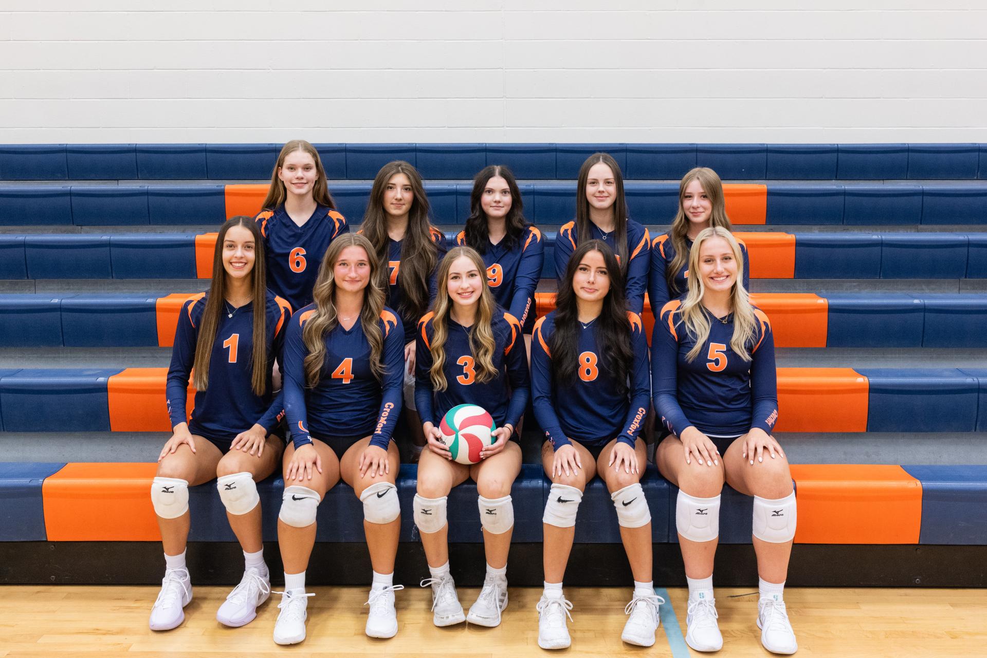 W.H. Croxford Team History: - RVS Silver Medalists - RVS Regular Season League Record 9-0 Graduating 5 seniors and have had tons of tournament success this season!